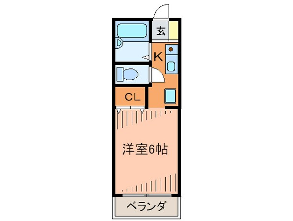 ドミ－ル小野原の物件間取画像